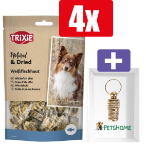 Trixie Premio Sushi Hapjes - 75 Gr - 4 Stuks - Inclusief PetsHome Goudkleurige Adreskoker