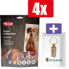 Trixie Premio Meat Bars Kip Eend Lam - 4 x 100 Gr - 4 Stuks - Inclusief PetsHome Goudkleurige Adreskoker