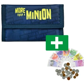 Portemonnee Minions - Inclusief Speelgeld Munten En Biljetten
