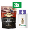 Carnilove Lamb Wild Boar Adult - 1.5 KG - 3 Stuks - Inclusief PetsHome Goudkleurige Adreskoker