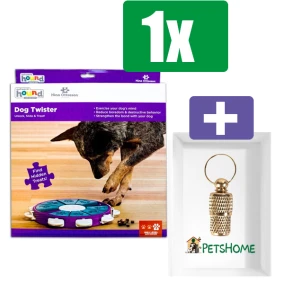 Nina Ottosson Hondenspel Dog Twister - Inclusief PetsHome Goudkleurige Adreskoker