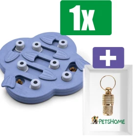 Nina Ottosson Hondenspel Hide N’ Slide Composite - Inclusief PetsHome Goudkleurige Adreskoker