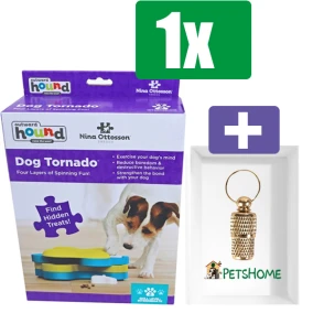 Nina Ottosson Hondenspel Dog Tornado - Inclusief PetsHome Goudkleurige Adreskoker