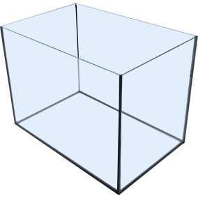 Boon Aquarium Gelijmd Zwarte Kit 35X23X23
  Cm 