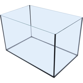 Boon Aquarium Gelijmd Zwarte Kit 40X25X25
  Cm 