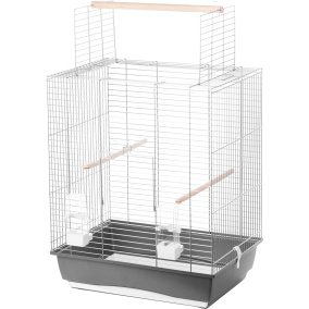 Interzoo Vogelkooi Big Ara Zilver/Grijs