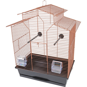 Interzoo Vogelkooi Iza 2 Koper/Zwart