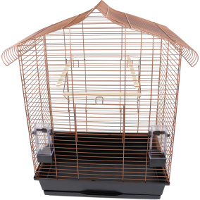 Interzoo Vogelkooi Vega Koper/Zwart