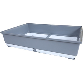 Voltrega Onderbak Met Lade Grijs/Wit 010263Gb