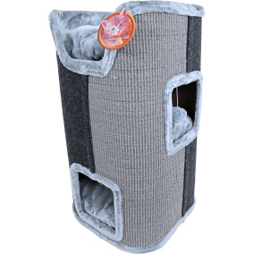 Boon Krab/Klimmeubel 2 Gaats Grijs/Zwart
  75Cm