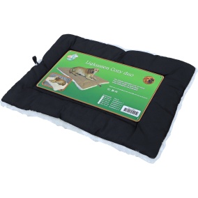 Boon Ligkussen Cozy Duo Antr./Wit 58X42
  Cm