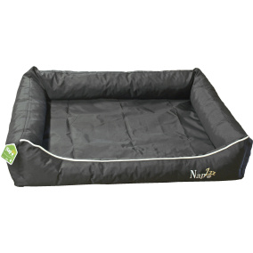 Napzzz Divan Waterproof Zwart 120X90 Cm