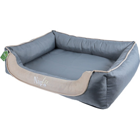 Napzzz Divan Waterproof Duo Grijs/Beig.100X80Cm