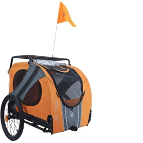 Doggyride Fietskar Novel 15 Oranje Cabin Only