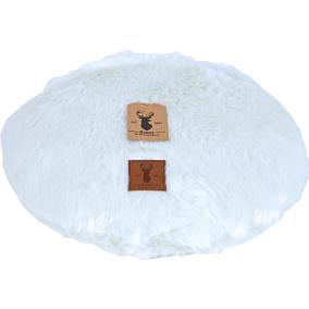 Boon Ligkussen Rond Polar White 45 Cm