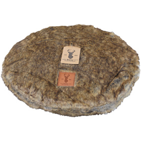 Boon Ligkussen Rond Grizzly Brown 45 Cm