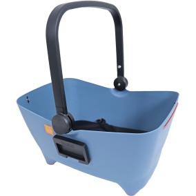 Basil Fietsmand Buddy Blauw Incl.Kussen Voorop