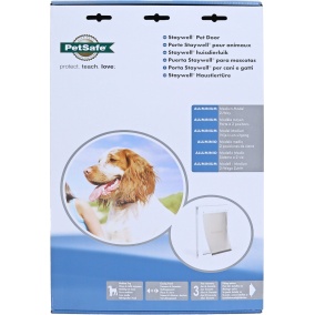 Petsafe Deur Aluminium Wit/Transparant 620 M
