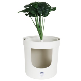 Moderna Kattentoilet Hidden Planter Wit