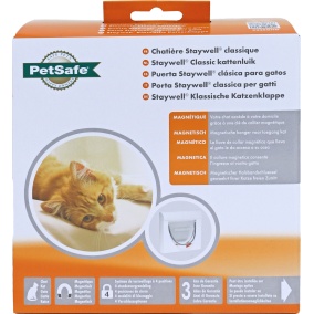 Petsafe Kattendeur Met Magneetslot 932 Wit
