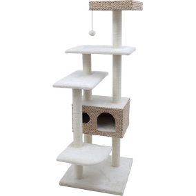 Adori Krabpaal Maria - Krabpalen - 60x60x164.5 cm Wit