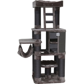 Adori Krabpaal Jesse 70x60x180 cm - Krabpalen - Cappuccino&Grijs