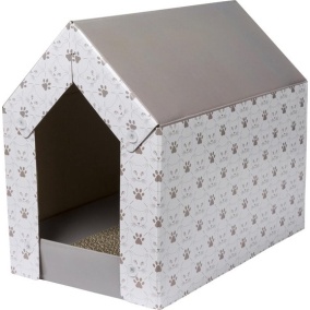 Adori Kattenhuis Met Krab-Bed - Krabpalen - 40x25x36 cm