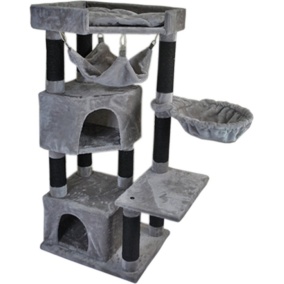 Adori Krabpaal Bibi 60x50x138 cm - Krabpalen - Grijs