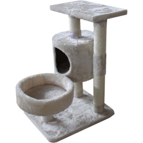 Adori Krabpaal Evi - Krabpalen - 50x40x70 cm Ivoor