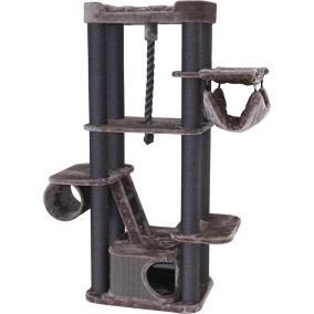 Adori Krabpaal Luna 70x60x178 cm - Krabpalen - Cappuccino&Grijs