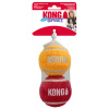 Kong hond sport softies balls 2 stuks assortie large