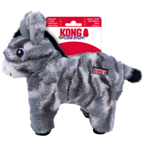 Kong hond low stuff stripes donkey medium