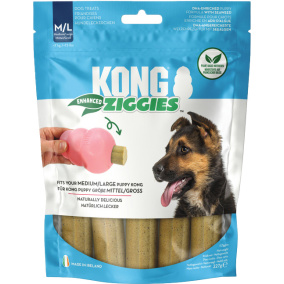 Kong ziggies enhanced puppy m/l 227 gram