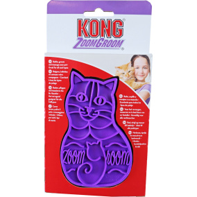 Kong kat Zoom Groom rubber kattenborstel