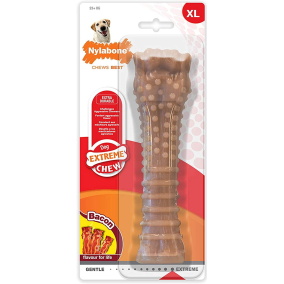 Nylabone Dura Chew Voor Harde Bijters Baconsmaak - Vanaf 23 Kg