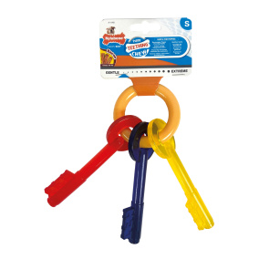 Nylabone Puppy Chew Bijtsleutels Baconsmaak - Tot 11 Kg