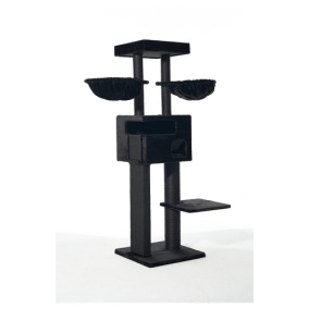 Krabmeubel Aspen Zwart 60x60x185 cm