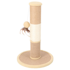 Krabpaal Luca Bruin|Wit 47x30x30 cm