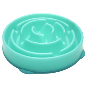 Slo-bowl Feeder Drop Teal Lichtblauw 29X29X7 Cm