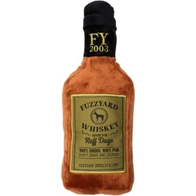 Fuzzyard Woof Woof Whiskey Pluche -
  7,5X7,5X23 Cm