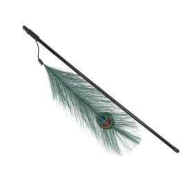 Trixie Kattenhengel Met Pauwenveer - 47
  Cm