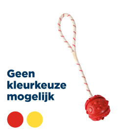 Trixie Bal Aan Touw Natuurrubber Drijvend
  Assorti - 4,5 Cm / 35 Cm