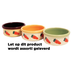 Rosewood Options Voerbak Wortel Design Assorti 12,5 Cm