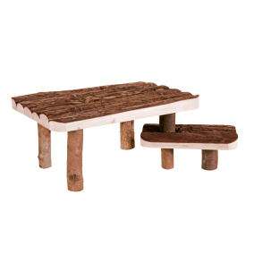 Trixie Natural Living Afdak / Ligplaats
  Met Opstapje - 37X28X17 Cm