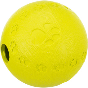 Trixie Snackbal Rubber Lime Groen - 9 Cm