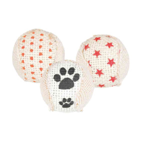 Trixie Ratel Ballen Jute - 5X5X5 Cm 3 St