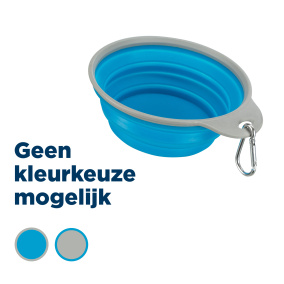 Trixie Voerbak / Drinkbak Reis Stevige Rand Siliconen Assorti 500 Ml 14 Cm