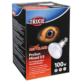 Trixie Reptiland Prosun Mixed D3 Uv-b
  Lamp Zelfstartend - 100 Watt 9,5X9,5X13 Cm