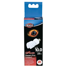Trixie Reptiland Desert Pro Compact 10.0
  Uv-b Lamp - 23 Watt 6X6X15,2 Cm