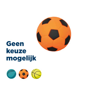 Trixie Bal Drijvend Schuimrubber Assorti
  - 4,5X4,5X4,5 Cm